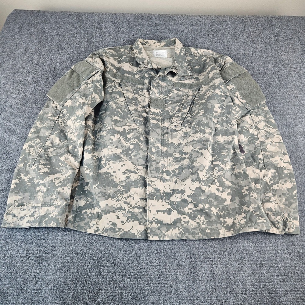 US Army ACU Digital‎ Camo Combat Uniform Coat Jacket Medium Regular